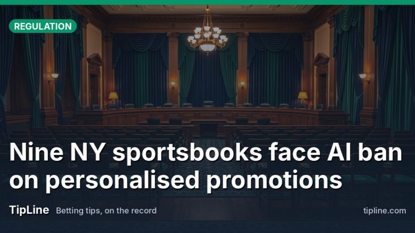 Nine NY sportsbooks face AI ban on personalised promotions