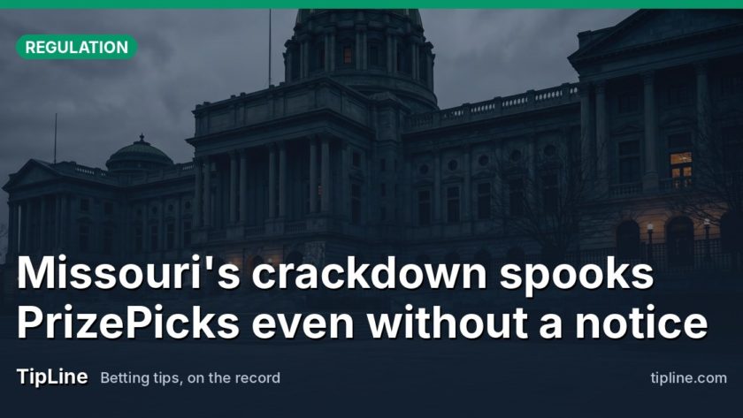 Missouri's crackdown spooks PrizePicks even without a notice